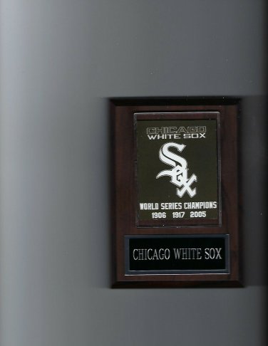 CHICAGO WHITE SOX WORLD SERIES BANNER PLAQUE CHAMPIONS CHAMPS BASEBALL MLB
