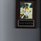 MIKE WAGNER PLAQUE PITTSBURGH STEELERS FOOTBALL NFL