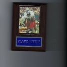 FLOYD LITTLE PLAQUE DENVER BRONCOS FOOTBALL NFL