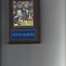 STEVEN HAUSCHKA PLAQUE SEATTLE SEAHAWKS FOOTBALL NFL GAME ACTION