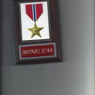 BRONZE STAR PLAQUE MEDAL AWARD USA MILITARY PHOTO ARMY NAVY MARINES AIR FORCE