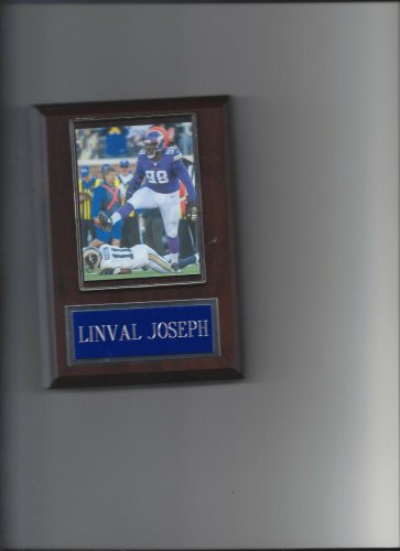 LINVAL JOSEPH PLAQUE MINNESOTA VIKINGS FOOTBALL NFL