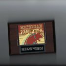 MICHIGAN PANTHERS PLAQUE FOOTBALL USFL