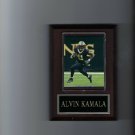 ALVIN KAMALA PLAQUE NEW ORLEANS SAINTS FOOTBALL NFL