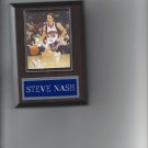STEVE NASH PLAQUE PHOENIX SUNS BASKETBALL NBA