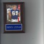 BROCK LESNAR PLAQUE MINNESOTA VIKINGS FOOTBALL NFL WRESTLING