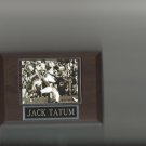 JACK TATUM PLAQUE OAKLAND RAIDERS LA FOOTBALL NFL