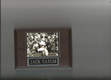 JACK TATUM PLAQUE OAKLAND RAIDERS LA FOOTBALL NFL