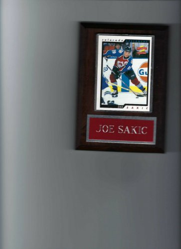 JOE SAKIC PLAQUE COLORADO AVALANCHE HOCKEY NHL