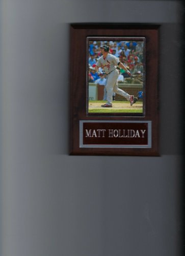 MATT HOLLIDAY PLAQUE ST LOUIS CARDINALS BASEBALL MLB GAME ACTION