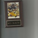 MEL BLOUNT PLAQUE PITTSBURGH STEELERS FOOTBALL NFL