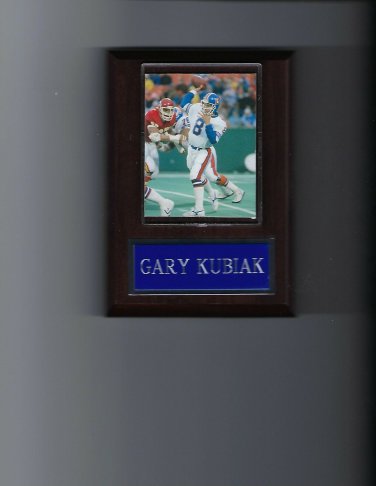 STEVE BEUERLEIN PLAQUE DENVER BRONCOS FOOTBALL NFL