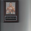 FLOYD MAYWEATHER JR PLAQUE BOXING CHAMPION WITH BELT