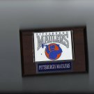 PITTSBURGH MAULERS PLAQUE FOOTBALL USFL