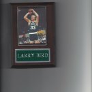 LARRY BIRD PLAQUE BOSTON CELTICS BASKETBALL NBA