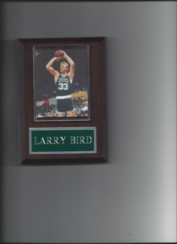 LARRY BIRD PLAQUE BOSTON CELTICS BASKETBALL NBA