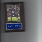 RAY LEWIS PLAQUE BALTIMORE RAVENS FOOTBALL NFL