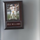 DOUG WILLIAMS PLAQUE TAMPA BAY BUCCANEERS FOOTBALL NFL FB