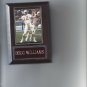 DOUG WILLIAMS PLAQUE TAMPA BAY BUCCANEERS FOOTBALL NFL FB