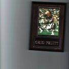 GREG PRUITT PLAQUE CLEVELAND BROWNS FOOTBALL NFL