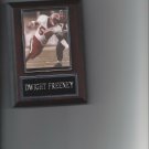 DWIGHT FREENEY PLAQUE SYRACUSE UNIVERSITY ORANGE SU FOOTBALL NFL