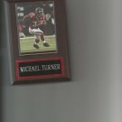 MICHAEL TURNER PLAQUE ATLANTA FALCONS FOOTBALL NFL
