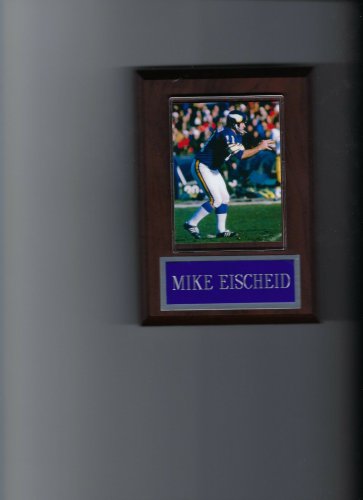 MIKE EISCHEID PLAQUE MINNESOTA VIKINGS FOOTBALL NFL