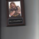 BALLS MAHONEY PLAQUE WRESTLING WWE ECW CHAMPION