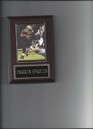 DARREN SPROLES PLAQUE NEW ORLEANS SAINTS FOOTBALL NFL