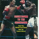 SUGAR RAY LEONARD vs AYUB KALULE SI MAGAZINE NO LABEL BOXING 7/6/81