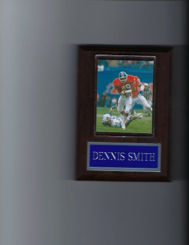 DENNIS SMITH PLAQUE DENVER BRONCOS FOOTBALL NFL