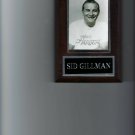 SID GILLMAN PLAQUE SAN DIEGO CHARGERS LOS ANGELES LA FOOTBALL NFL