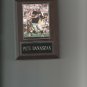 PETE BANASZAK PLAQUE OAKLAND RAIDERS LA FOOTBALL NFL