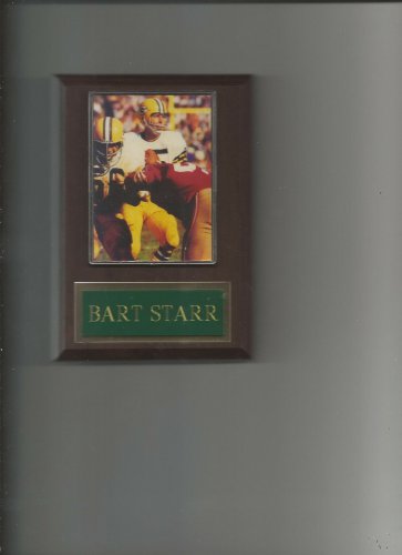 BART STARR PLAQUE GREEN BAY PACKERS FOOTBALL NFL