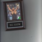 BIG SHOW PLAQUE WRESTLING WWF WWE