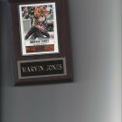 MARVIN JONES PLAQUE CINCINNATI BENGALS FOOTBALL NFL
