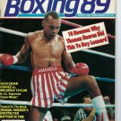 SUGAR RAY LEONARD BOXING 89 MAGAZINE NO LABEL BOXING 11/1989