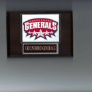 GREENSBORO GENERALS PLAQUE HOCKEY ECHL