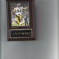 HINES WARD PLAQUE PITTSBURGH STEELERS FOOTBALL NFL TOUCHDOWN