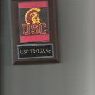 USC TROJANS LOGO PLAQUE UNIVERSITY OF SOUTHERN CALIFORNIA FOOTBALL NCAA