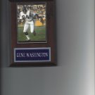 GENE WASHINGTON PLAQUE MINNESOTA VIKINGS FOOTBALL NFL