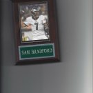 SAM BRADFORD PLAQUE PHILADELPHIA EAGLES FOOTBALL NFL