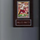 BRUCE SMITH PLAQUE WASHINGTON REDSKINS FOOTBALL NFL