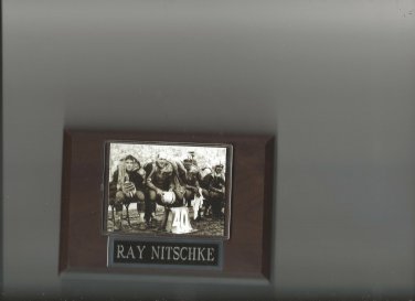 RAY NITSCHKE PLAQUE GREEN BAY PACKERS FOOTBALL NFL