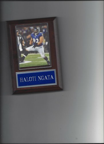 HALOTI NGATA PLAQUE BALTIMORE RAVENS FOOTBALL NFL