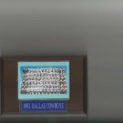 DALLAS COWBOYS 1993 TEAM PLAQUE FOOTBALL NFL