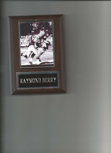 RAYMOND BERRY PLAQUE BALTIMORE COLTS FOOTBALL NFL