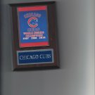 CHICAGO CUBS WORLD SERIES BANNER PLAQUE CHAMPIONS CHAMPS BASEBALL MLB NEW