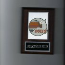JACKSONVILLE BULLS PLAQUE FOOTBALL USFL