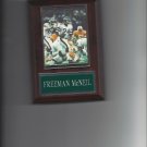 FREEMAN McNEIL PLAQUE NEW YORK JETS NY FOOTBALL NFL